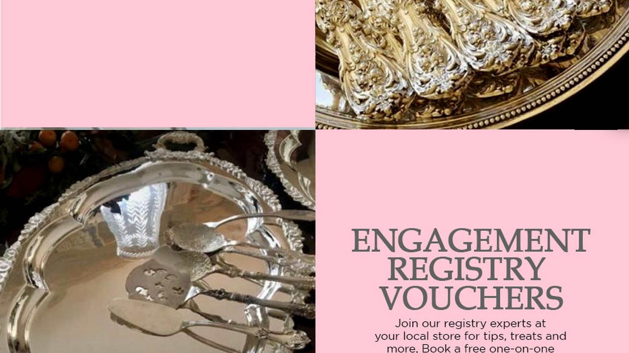 Online Gift Registry for Engagement