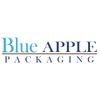 Blue apple packaging