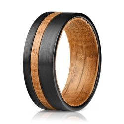 Whiskey Barrel Rings for Your Wedding Day!