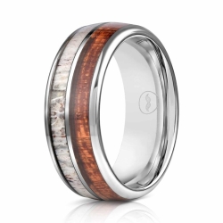 How the Whitetail combines all of the ideal shapes for your one-of-a-kind wedding band