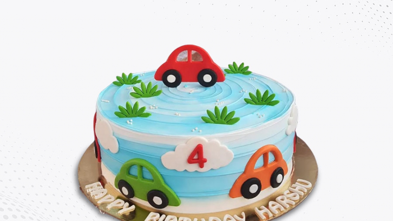 Eggless Designer Cakes in Delhi Online