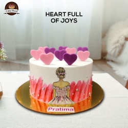 Eggless Designer Cakes in Gurgaon Online