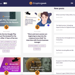 Cryptogeek: Where Crypto Enthusiasts Unite