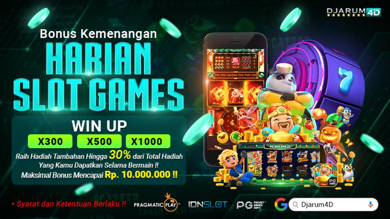 Slot Gacor Djarum4D: Menangkan Jackpot dalam Permainan Slot yang Mengguncang