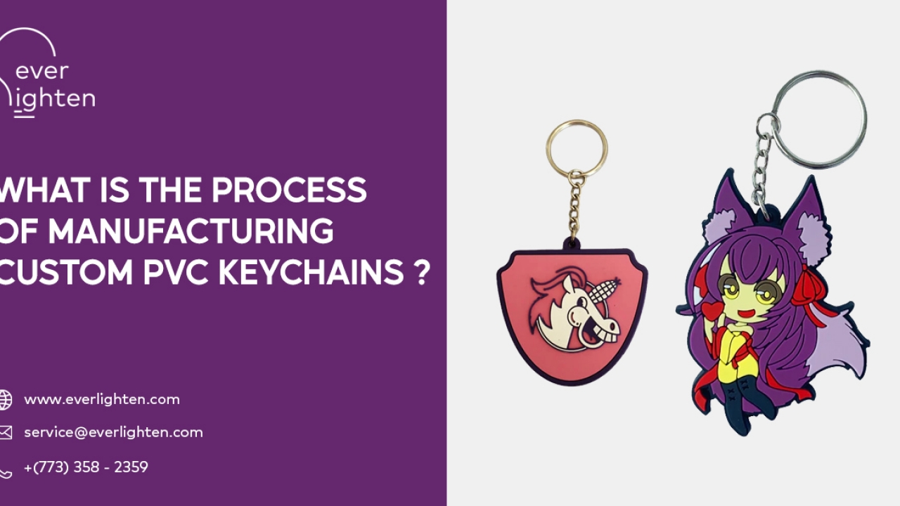 What is the process of manufacturing custom Keychains?