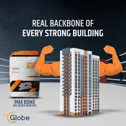 Globe Construction Chemicals' AAC Block Adhesive: Elevating Construction Excellence