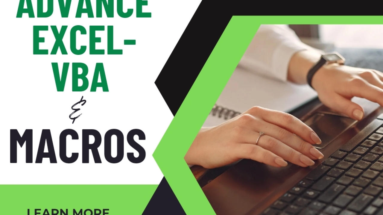 Advanced Excel, VBA & Macros Course in Mumbai