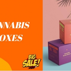 Custom Cannabis Boxes with free design support in the USA