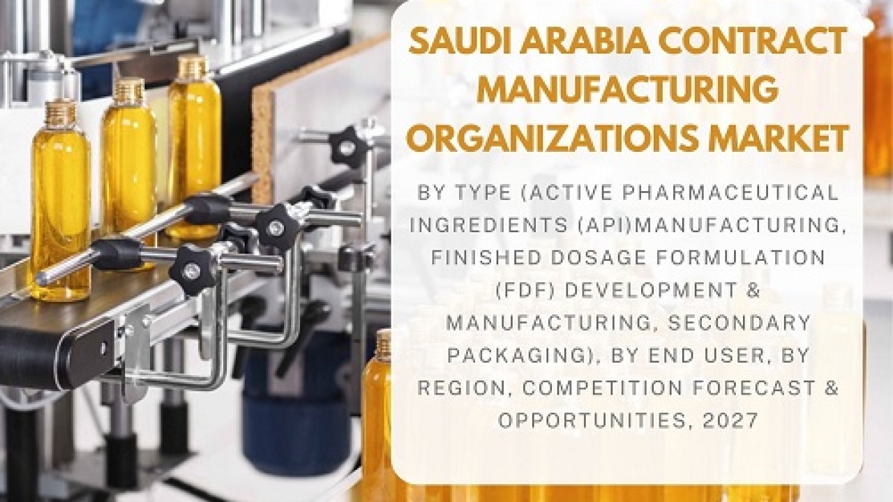 Saudi Arabia Contract Manufacturing Organizations Market growth, Opportunity and Forecast 2027