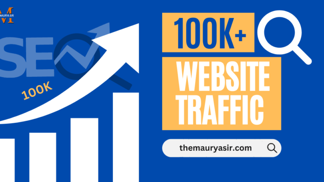 How to Get 100K Traffic on Website? 10 Proven Strategies