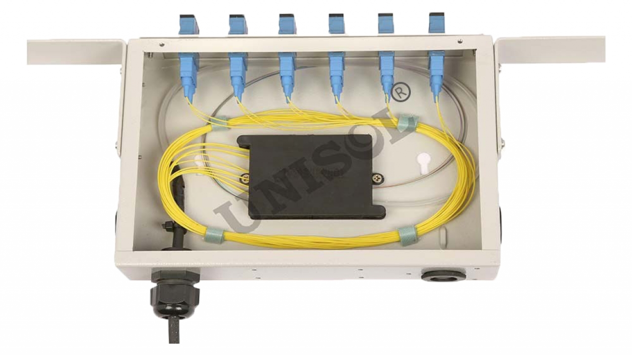 Miniature Rack mount fiber optic patch panel