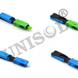 Different types of Fiber optic connectors.